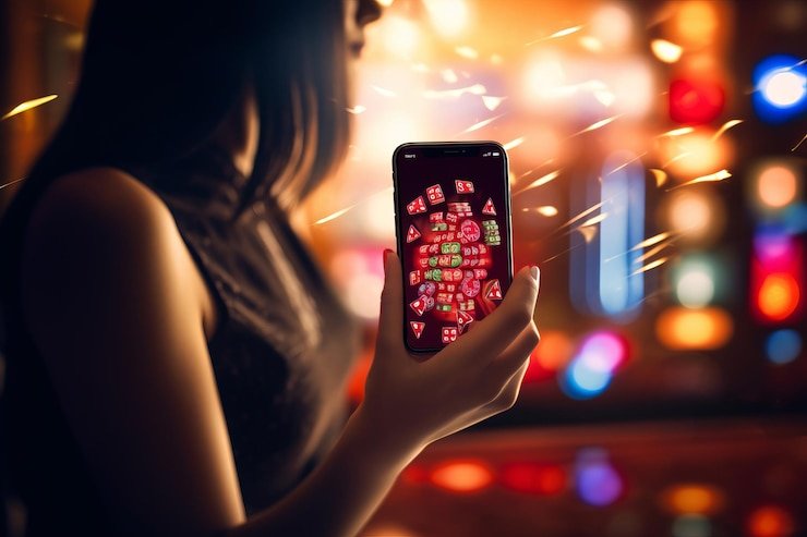 Pengguna menikmati hiburan permainan olahraga dan casino online di spadegaming setelah login